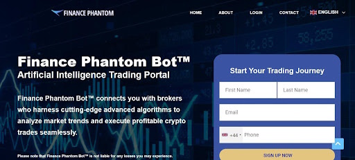 Finance Phantom website